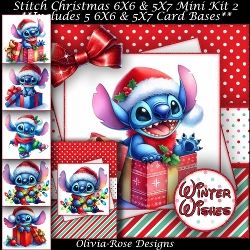 Stitch Christmas Mini Kit 2