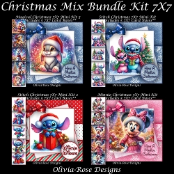 Christmas Mix Bundle Kit 7X7