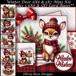 Winter Deer Mini Kit