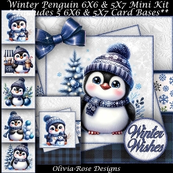 Winter Penguin Mini Kit