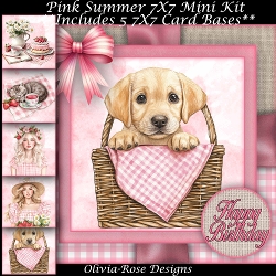Pink Summer Mini Kit 7X7