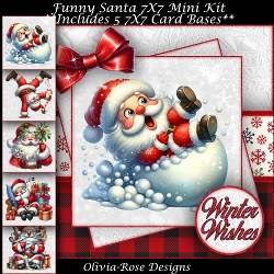 Funny Santa Mini Kit 7X7