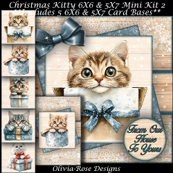 Christmas Kitty Mini Kit 2