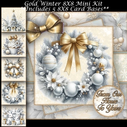 Gold Winter Mini Kit 8X8