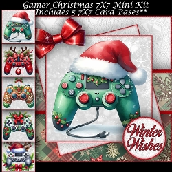 Gamer Christmas Mini Kit 7X7