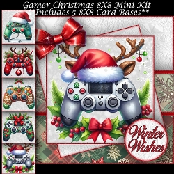 Gamer Christmas Mini Kit 8X8