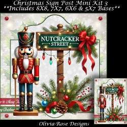 Christmas Sign Post Mini Kit 3