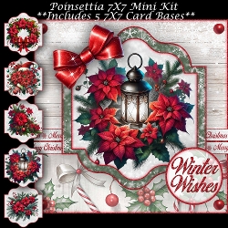 Poinsettia Mini Kit 7X7