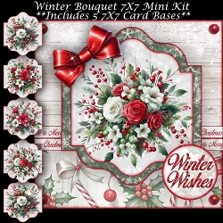 Winter Bouquet Mini Kit 7X7