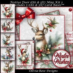Festive Deer Mini Kit 2