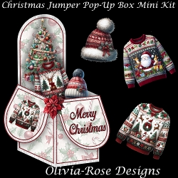 Christmas Jumper Pop-Up Box Mini Kit