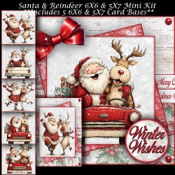 Santa & Reindeer Mini Kit