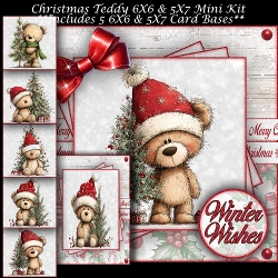 Christmas Teddy Mini Kit