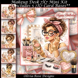 Makeup Desk Mini Kit 7X7