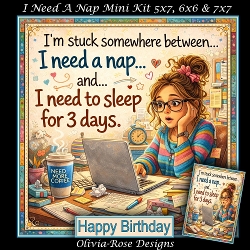 I Need A Nap Mini Kit