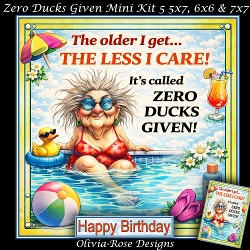 Zero Ducks Given Mini Kit