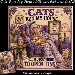 Cats Run My House Mini Kit