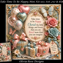 Take Time To Be Happy Mini Kit
