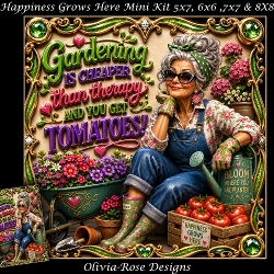 Happiness Grows Here Mini Kit    