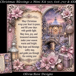 Christmas Blessings 2 mini Kit    