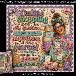 cup1458040_104105 - Delivery Emergency!  Mini Kit **Includes 5X7, 6x6, 7x7 8X8 Card Bases**   