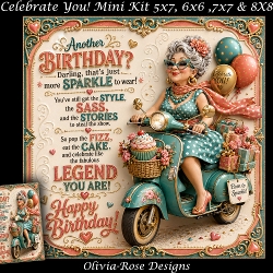 cup1461340_104105 - Celebrate You! Mini Kit **Includes 5X7, 6x6, 7x7 8X8 Card Bases**   