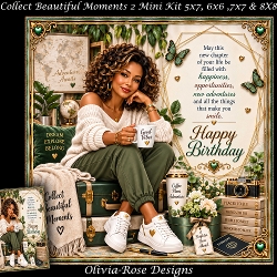 cup1464788_104105 - Collect Beautiful Moments 2 Mini Kit **Includes 5X7, 6x6, 7x7 8X8 Card Bases**   