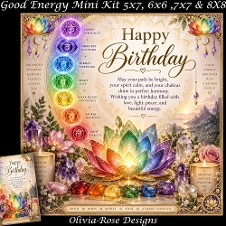 cup1466136_104105 - Good Energy Mini Kit **Includes 5X7, 6x6, 7x7 8X8 Card Bases**   