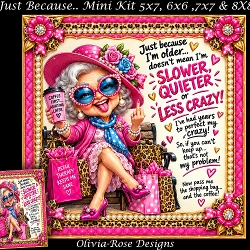 cup1470123_104105 - Just Because... Mini Kit **Includes 5X7, 6x6, 7x7 8X8 Card Bases** 