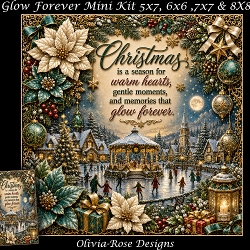 Glow Forever Mini Kit **Includes 5X7, 6x6, 7x7 8X8 Card Bases**   