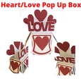 Hearts & LOVE  Pop Up Box, perfect for Valentines Day