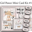 Girl Power Mini Card Kit #1