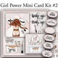 Girl Power Mini Card Kit #2