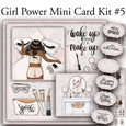 Girl Power Mini Card Kit #5