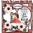 Heres To Love Mini Card Kit #4