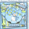 Snowy Christmas Mini Kit #3