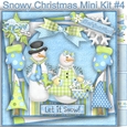 Snowy Christmas Mini Kit #4