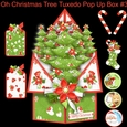 Oh Christmas Tree Tuxedo Pop Up Box #3