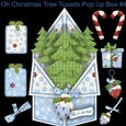 Oh Christmas Tree Tuxedo Pop Up Box #4