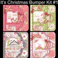 Its Christmas  Pocket Effect Layered Card Bumper  Kit  #1