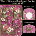 Warm Wishes Scalloped Pocket Card Mini Kit #2
