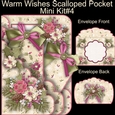 Warm Wishes Scalloped Pocket Card Mini Kit #4