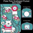 Polar Pals Scalloped Pocket Card Mini Kit #2