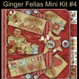 Ginger Fellas Pocket Effect Layered Card Kit #4