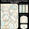 Holiday Charm Scalloped Pocket Card Mini Kit #2