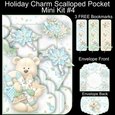 Holiday Charm Scalloped Pocket Card Mini Kit