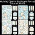 Holiday Charm Scalloped Pocket Card Bumper Kit #1