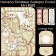 Heavenly Christmas Scalloped Pocket Card Mini Kit #2
