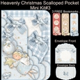 Heavenly Christmas Scalloped Pocket Card Mini Kit #3
