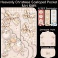 Heavenly Christmas Scalloped Pocket Card Mini Kit
